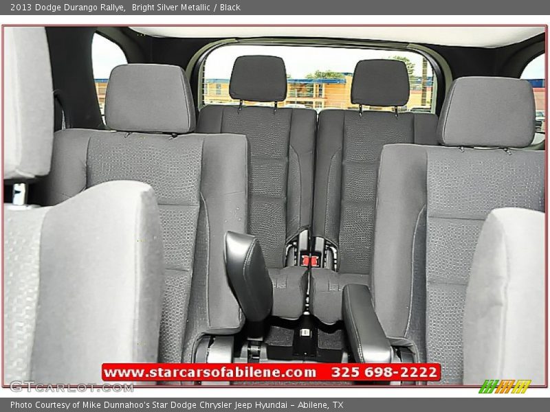 Bright Silver Metallic / Black 2013 Dodge Durango Rallye