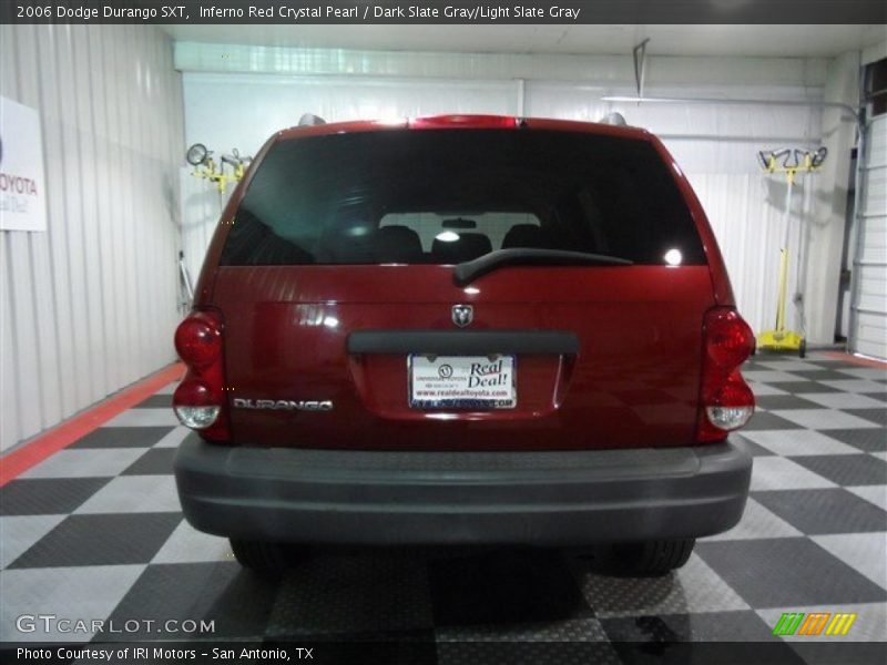 Inferno Red Crystal Pearl / Dark Slate Gray/Light Slate Gray 2006 Dodge Durango SXT