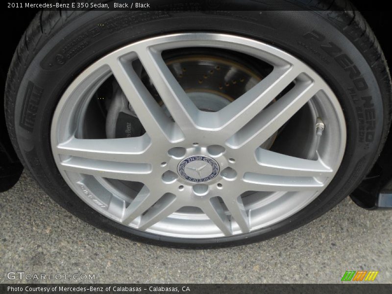 Black / Black 2011 Mercedes-Benz E 350 Sedan