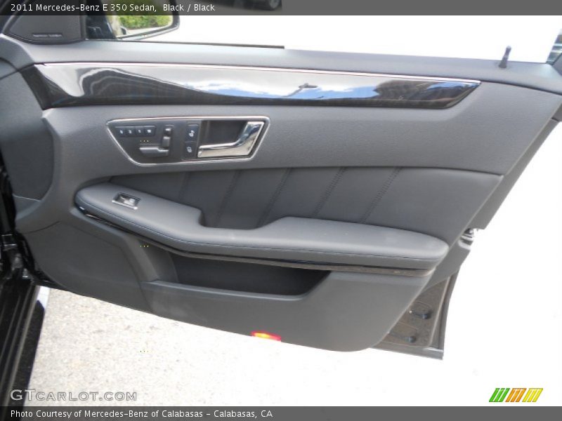 Black / Black 2011 Mercedes-Benz E 350 Sedan