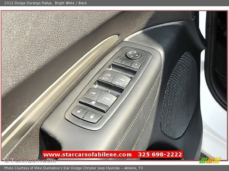 Bright White / Black 2013 Dodge Durango Rallye