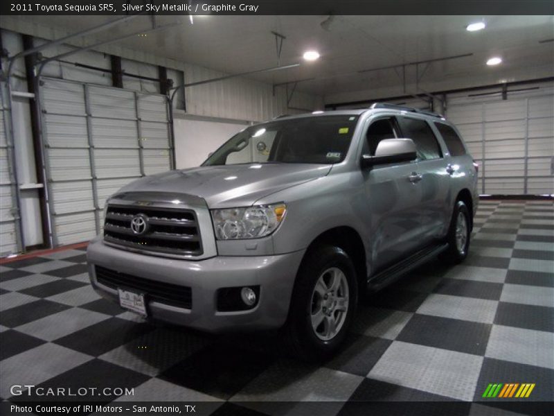 Silver Sky Metallic / Graphite Gray 2011 Toyota Sequoia SR5