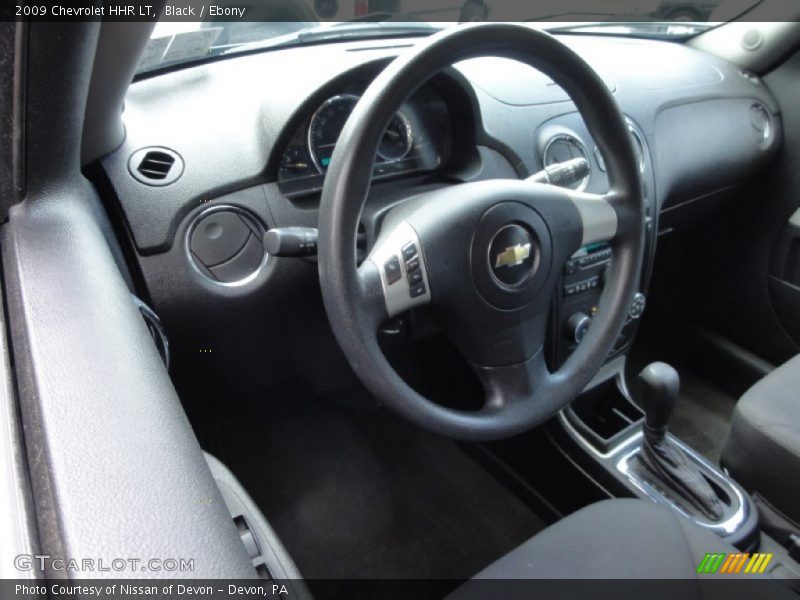  2009 HHR LT Ebony Interior