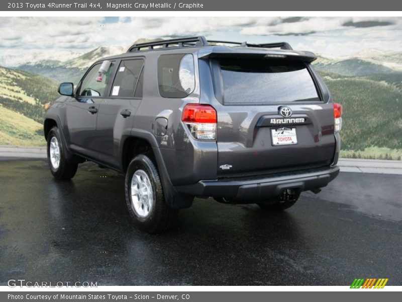 Magnetic Gray Metallic / Graphite 2013 Toyota 4Runner Trail 4x4