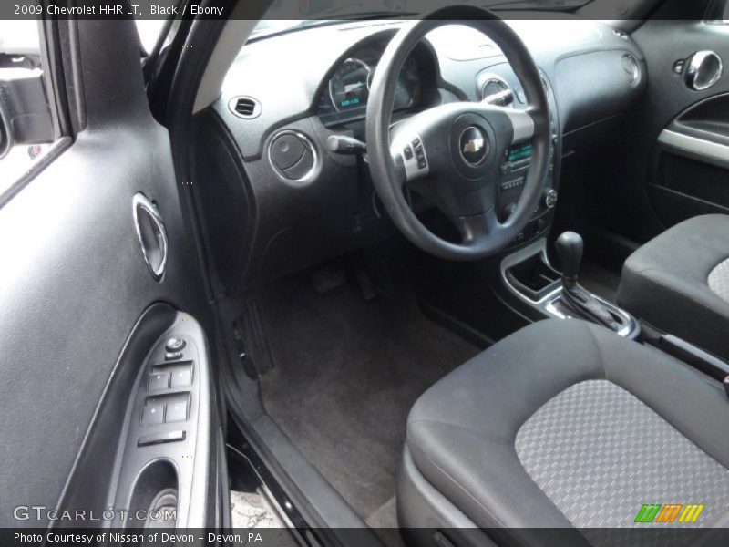 Ebony Interior - 2009 HHR LT 