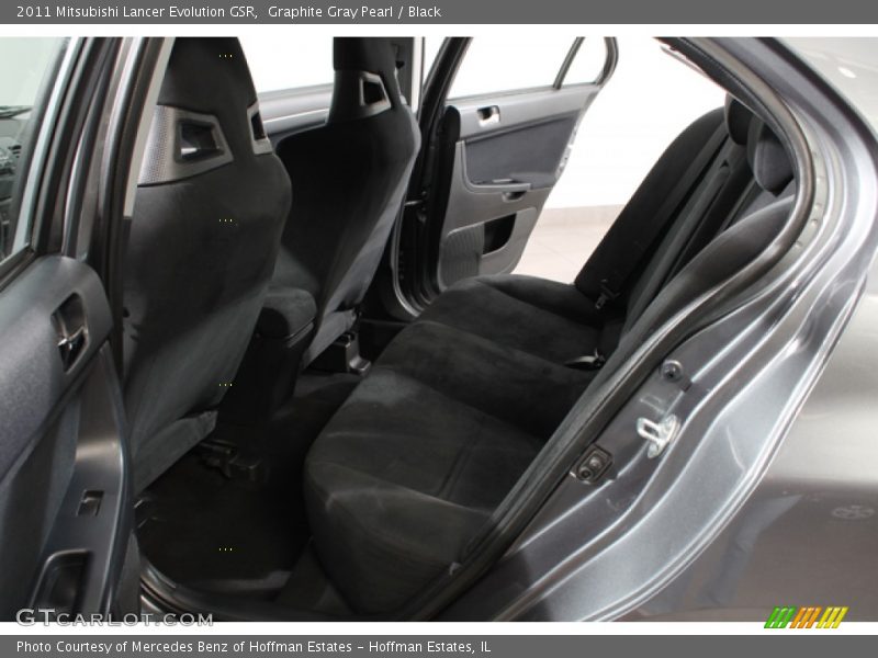  2011 Lancer Evolution GSR Black Interior