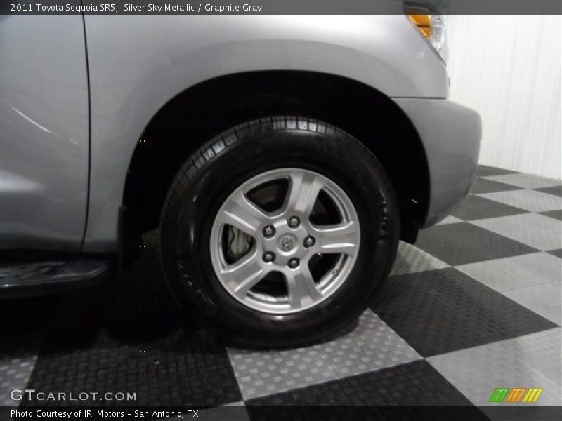 Silver Sky Metallic / Graphite Gray 2011 Toyota Sequoia SR5