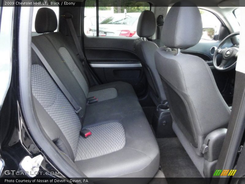 Rear Seat of 2009 HHR LT