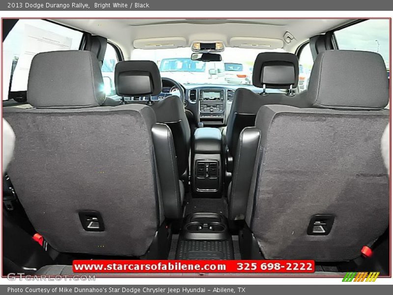 Bright White / Black 2013 Dodge Durango Rallye