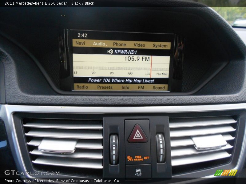 Black / Black 2011 Mercedes-Benz E 350 Sedan