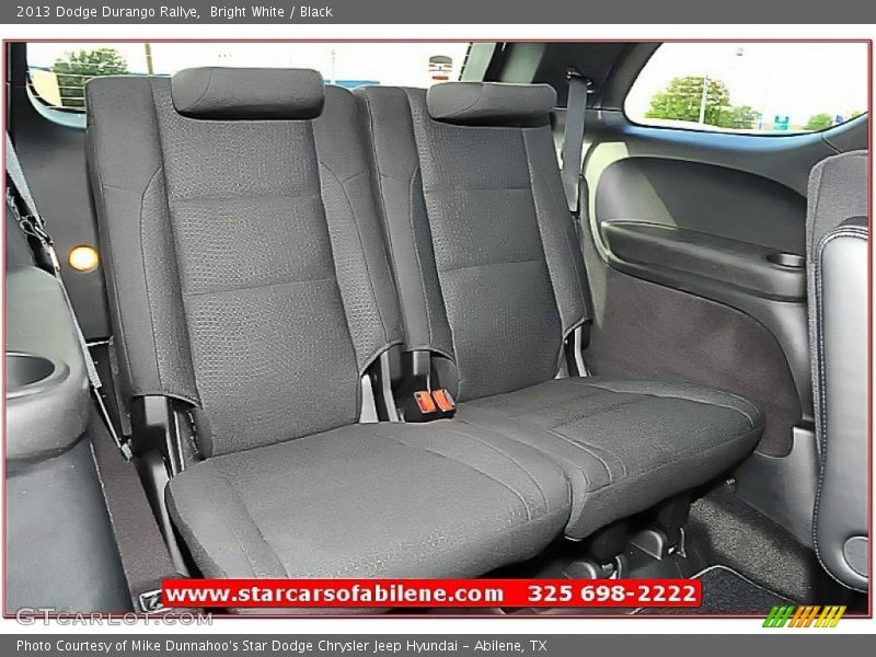 Bright White / Black 2013 Dodge Durango Rallye