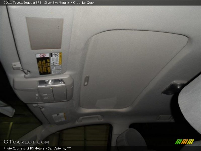 Silver Sky Metallic / Graphite Gray 2011 Toyota Sequoia SR5