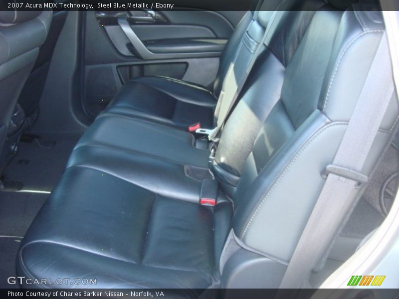 Steel Blue Metallic / Ebony 2007 Acura MDX Technology