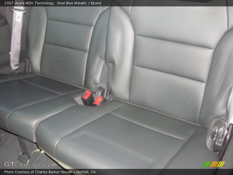 Steel Blue Metallic / Ebony 2007 Acura MDX Technology