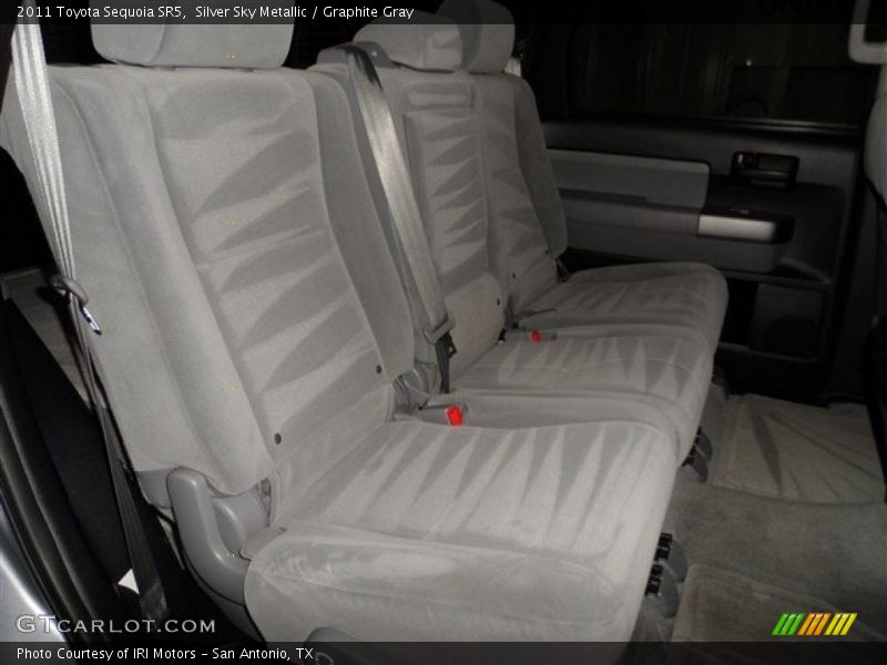Silver Sky Metallic / Graphite Gray 2011 Toyota Sequoia SR5