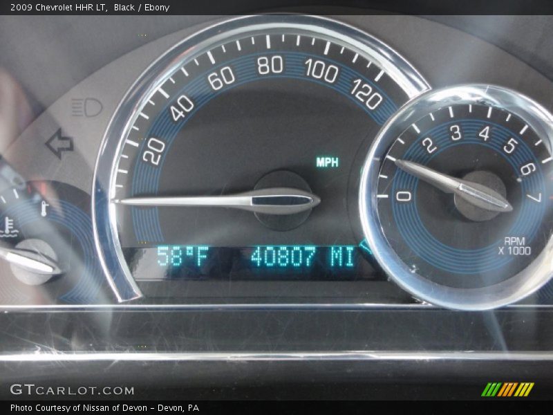 Black / Ebony 2009 Chevrolet HHR LT