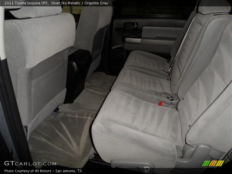 Silver Sky Metallic / Graphite Gray 2011 Toyota Sequoia SR5