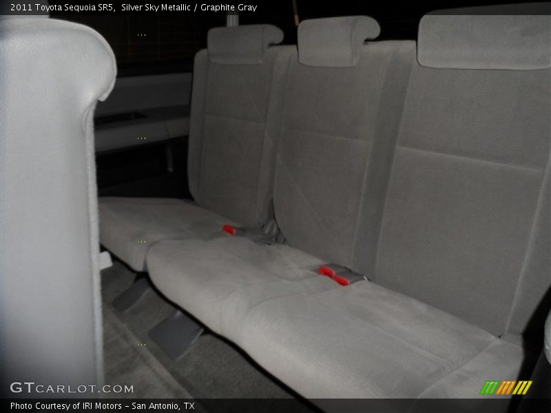 Silver Sky Metallic / Graphite Gray 2011 Toyota Sequoia SR5