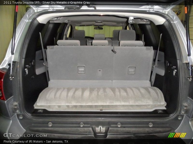 Silver Sky Metallic / Graphite Gray 2011 Toyota Sequoia SR5