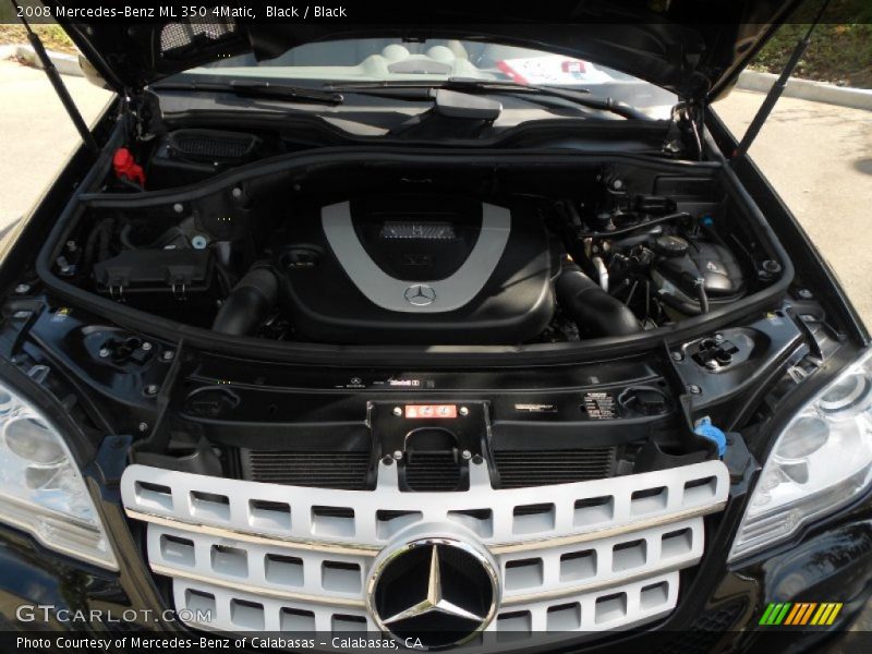Black / Black 2008 Mercedes-Benz ML 350 4Matic