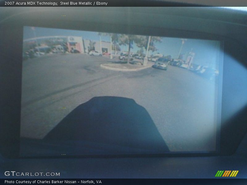 Steel Blue Metallic / Ebony 2007 Acura MDX Technology