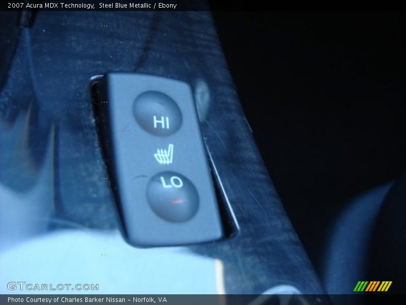 Steel Blue Metallic / Ebony 2007 Acura MDX Technology