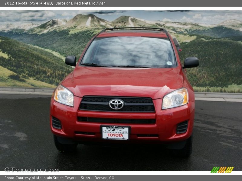 Barcelona Red Metallic / Ash 2012 Toyota RAV4 I4 4WD