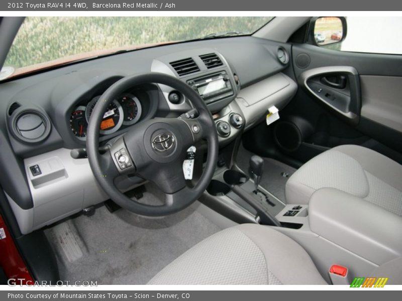 Barcelona Red Metallic / Ash 2012 Toyota RAV4 I4 4WD