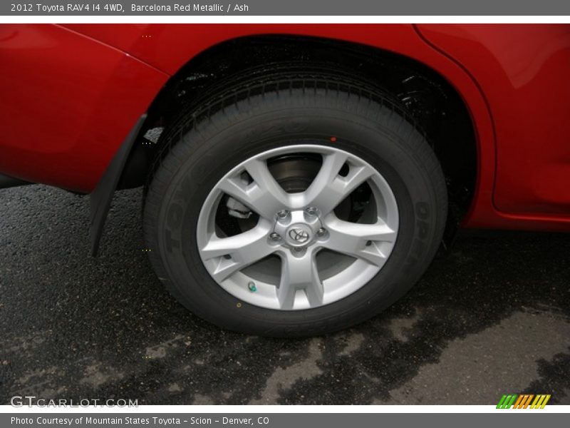 Barcelona Red Metallic / Ash 2012 Toyota RAV4 I4 4WD