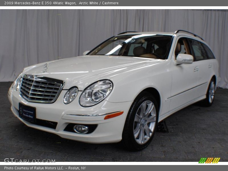 Arctic White / Cashmere 2009 Mercedes-Benz E 350 4Matic Wagon