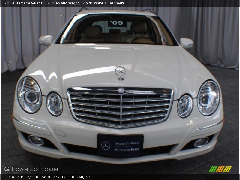Arctic White / Cashmere 2009 Mercedes-Benz E 350 4Matic Wagon
