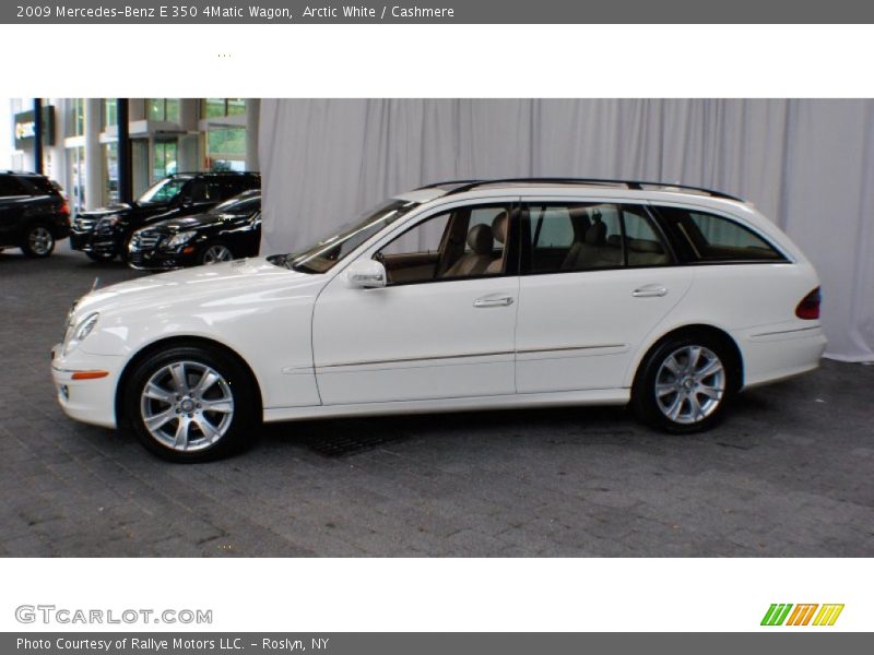 Arctic White / Cashmere 2009 Mercedes-Benz E 350 4Matic Wagon