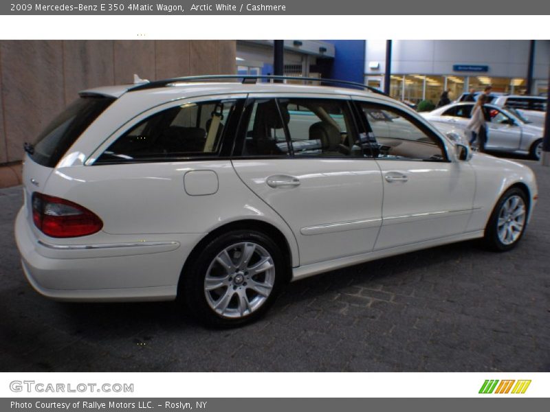 Arctic White / Cashmere 2009 Mercedes-Benz E 350 4Matic Wagon