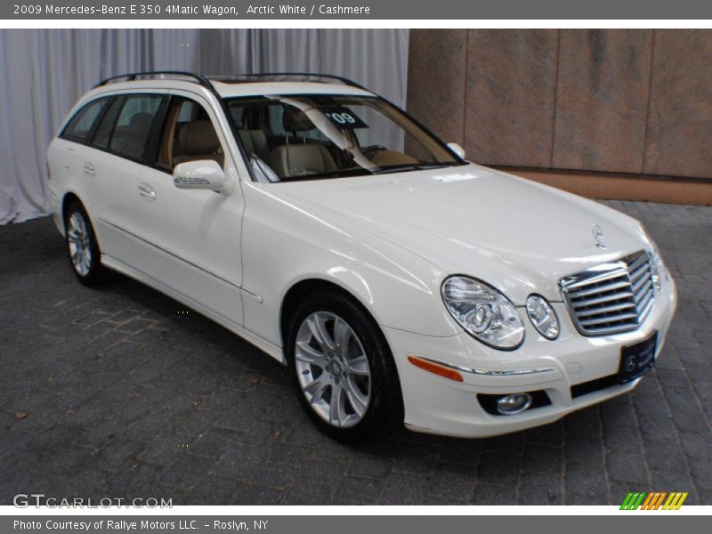 Arctic White / Cashmere 2009 Mercedes-Benz E 350 4Matic Wagon