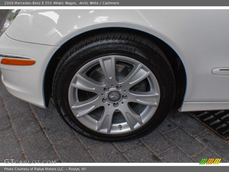 Arctic White / Cashmere 2009 Mercedes-Benz E 350 4Matic Wagon