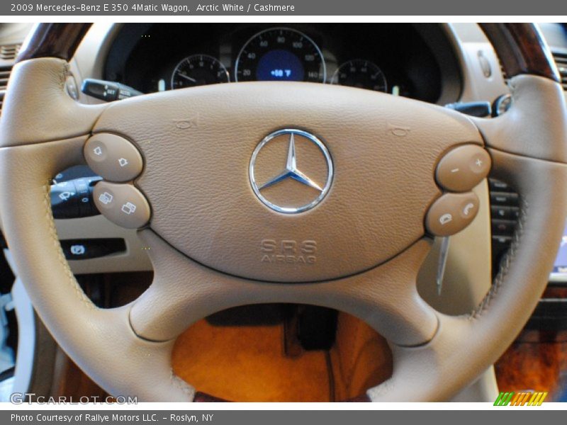 Arctic White / Cashmere 2009 Mercedes-Benz E 350 4Matic Wagon