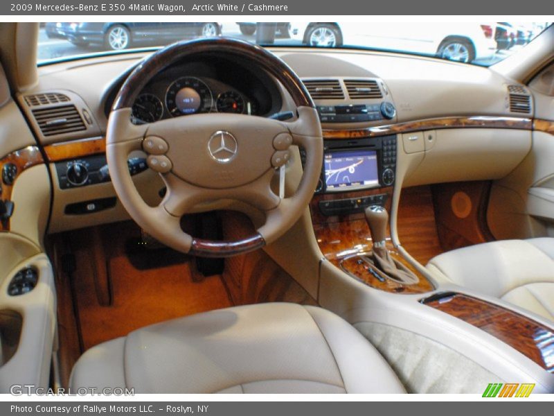 Arctic White / Cashmere 2009 Mercedes-Benz E 350 4Matic Wagon