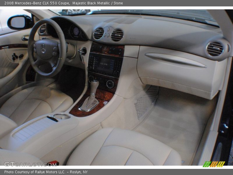  2008 CLK 550 Coupe Stone Interior