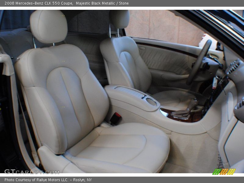  2008 CLK 550 Coupe Stone Interior