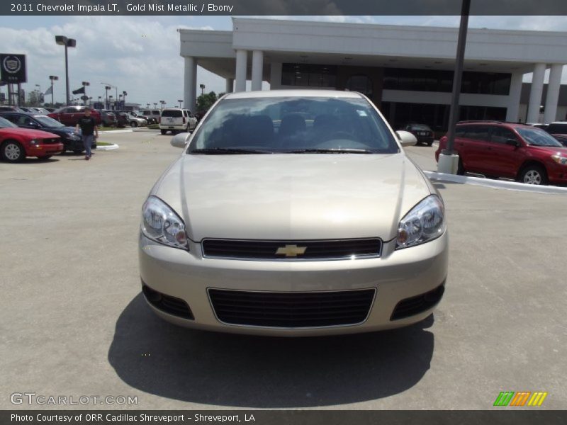Gold Mist Metallic / Ebony 2011 Chevrolet Impala LT