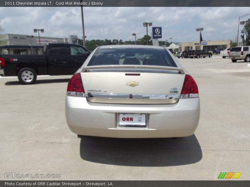 Gold Mist Metallic / Ebony 2011 Chevrolet Impala LT