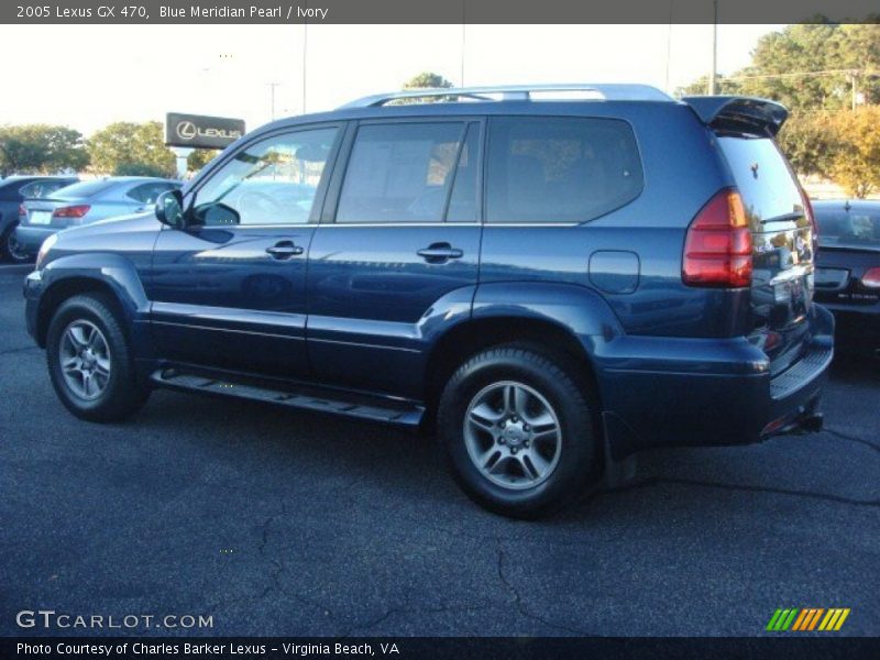 Blue Meridian Pearl / Ivory 2005 Lexus GX 470