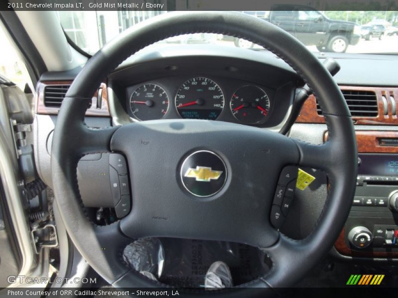 Gold Mist Metallic / Ebony 2011 Chevrolet Impala LT
