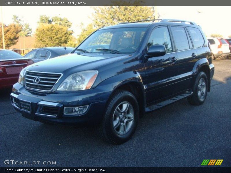 Blue Meridian Pearl / Ivory 2005 Lexus GX 470