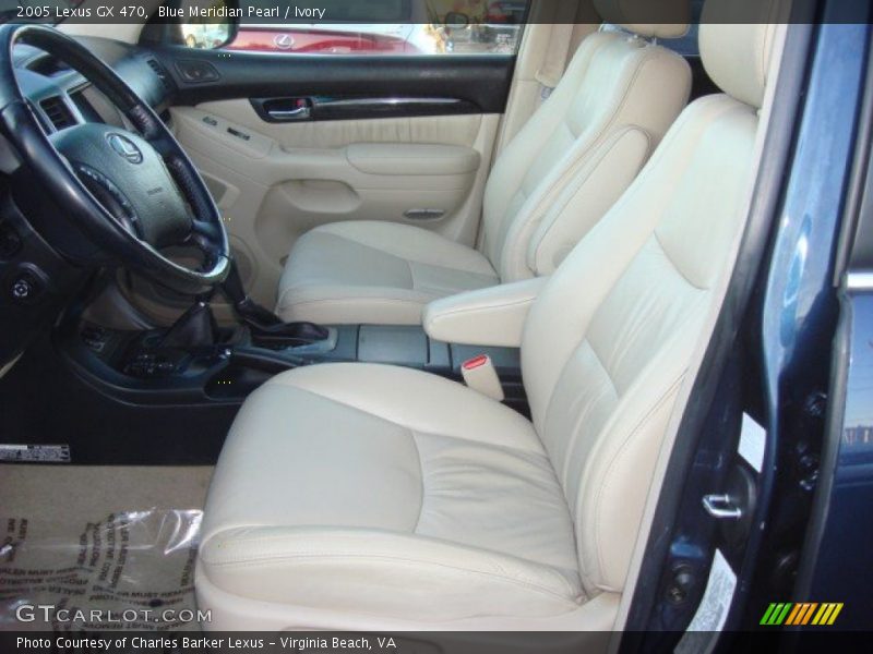Blue Meridian Pearl / Ivory 2005 Lexus GX 470