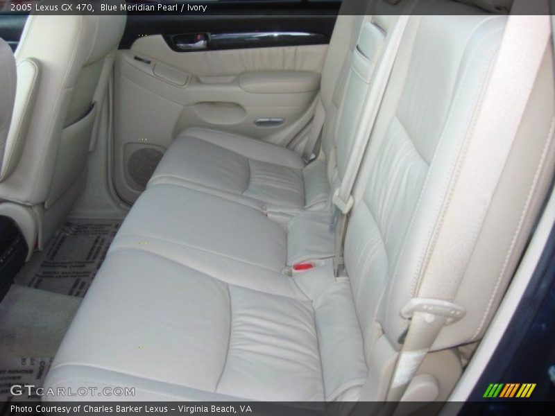 Blue Meridian Pearl / Ivory 2005 Lexus GX 470