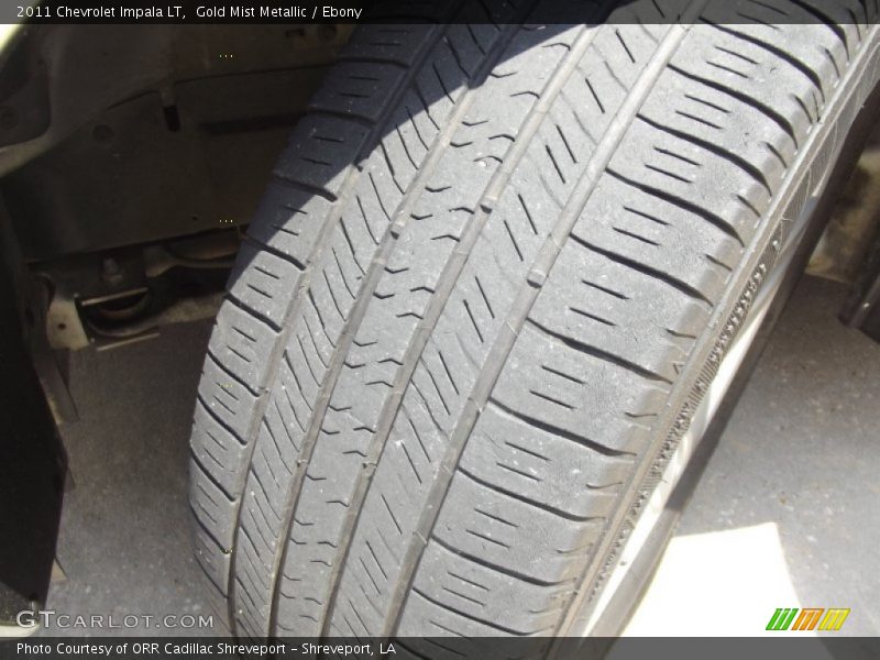 Gold Mist Metallic / Ebony 2011 Chevrolet Impala LT