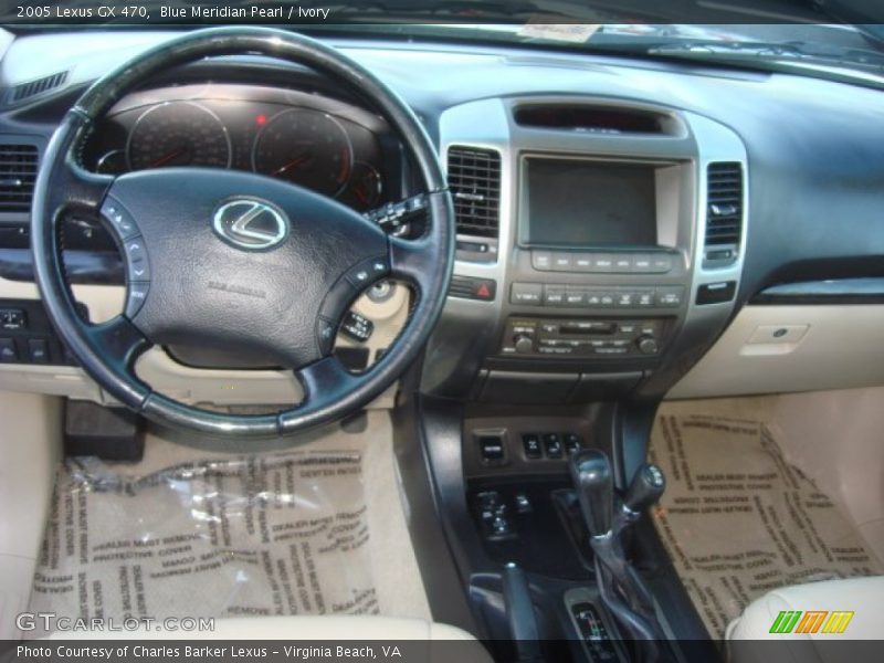 Blue Meridian Pearl / Ivory 2005 Lexus GX 470