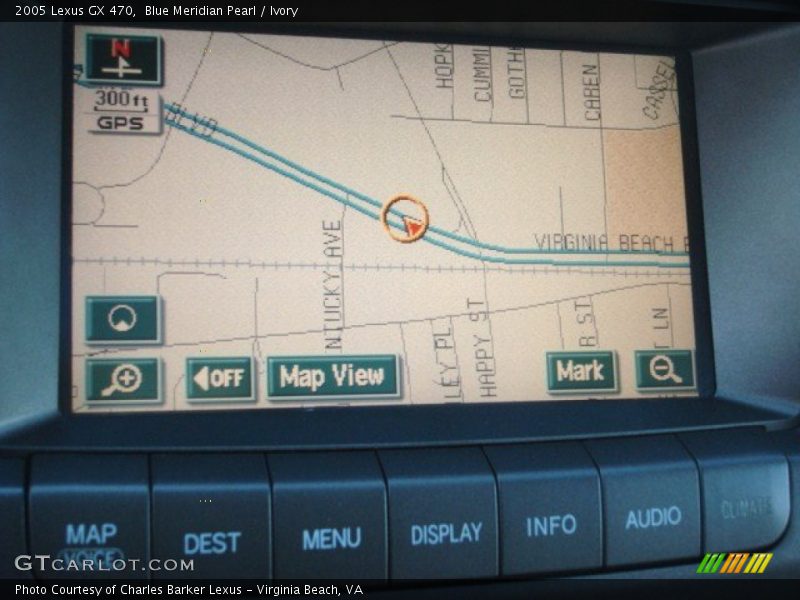 Blue Meridian Pearl / Ivory 2005 Lexus GX 470