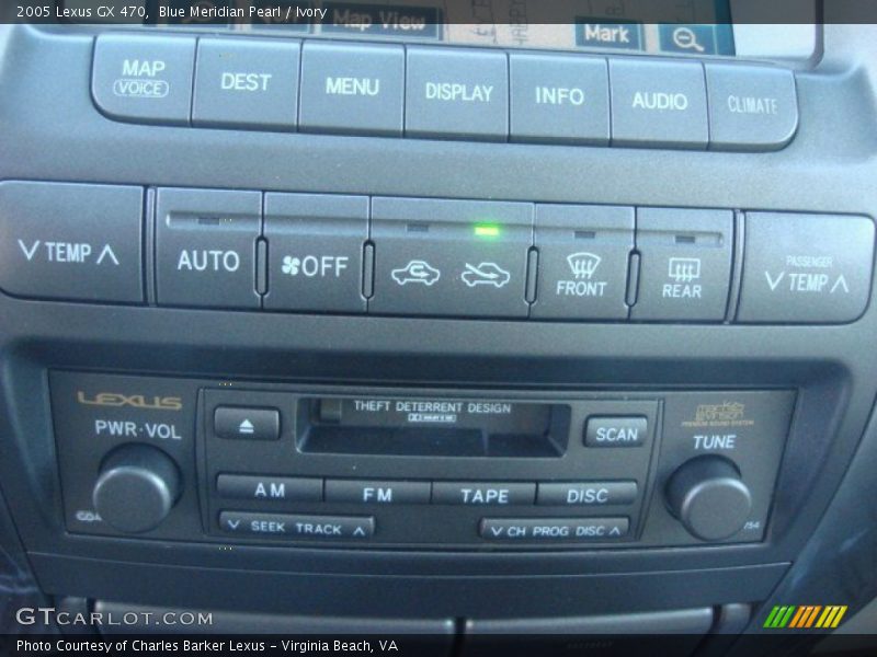 Blue Meridian Pearl / Ivory 2005 Lexus GX 470